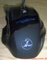 VicTsing 7 Tasten Gaming Mouse Vorderansicht mit Logo